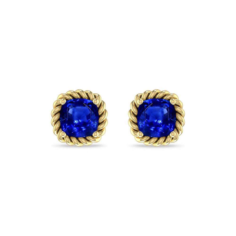 Yellow Gold - Sapphire