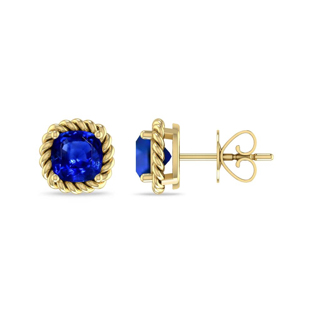Yellow Gold - Sapphire