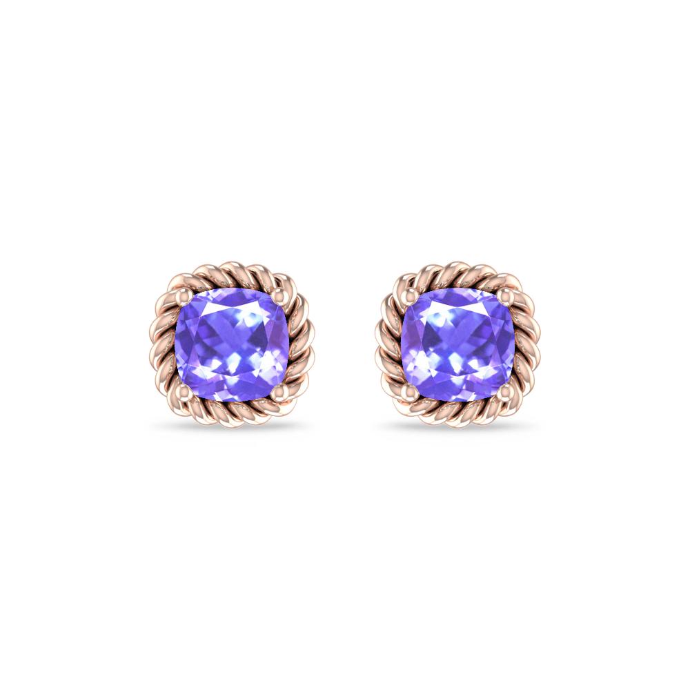 Rose Gold - Tanzanite