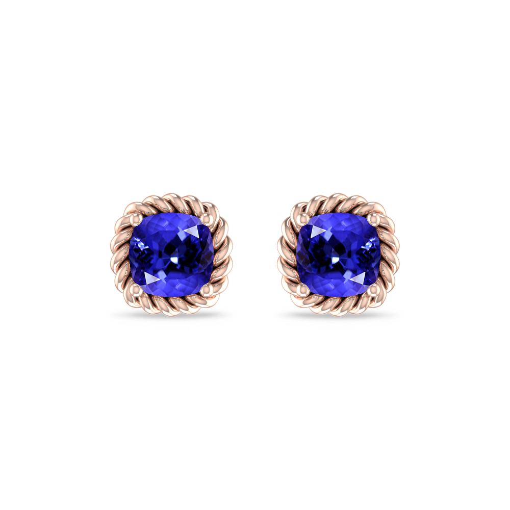 Rose Gold - Tanzanite