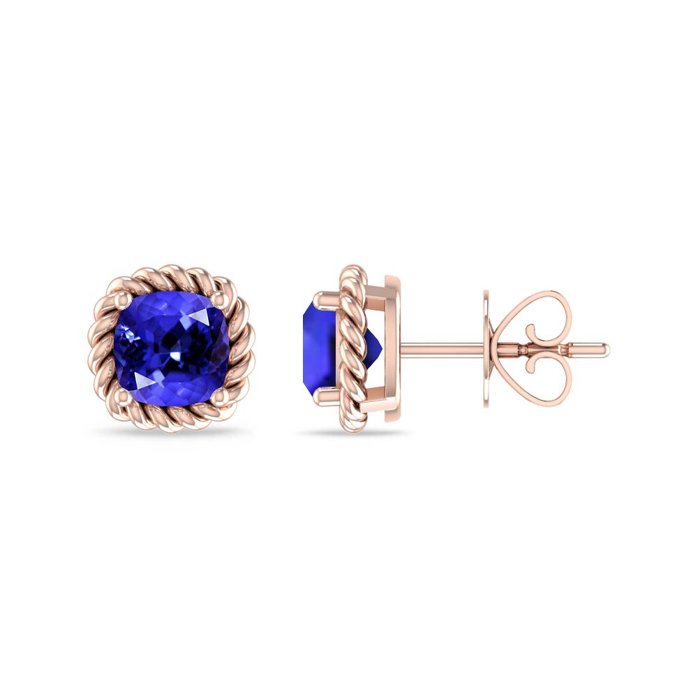 Rose Gold - Tanzanite