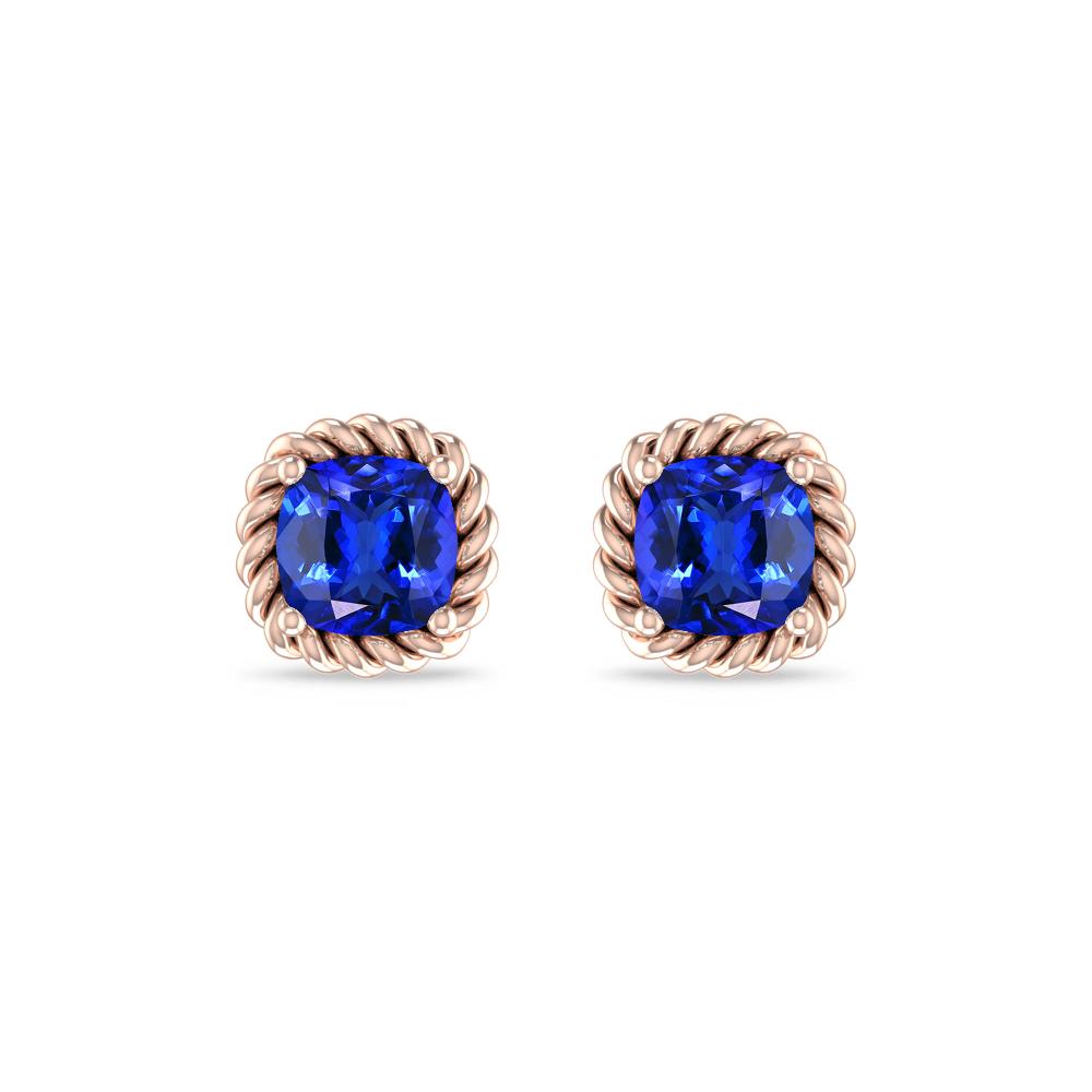 Rose Gold - Tanzanite