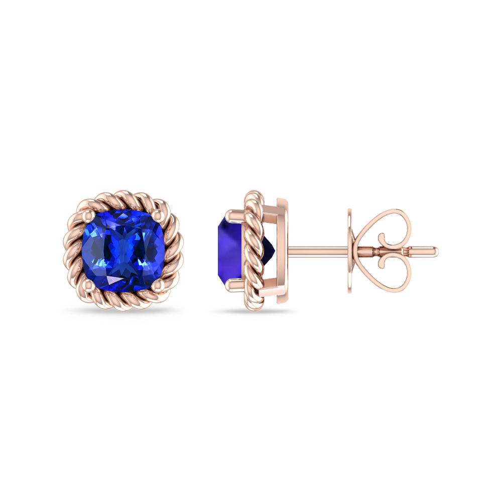 Rose Gold - Tanzanite