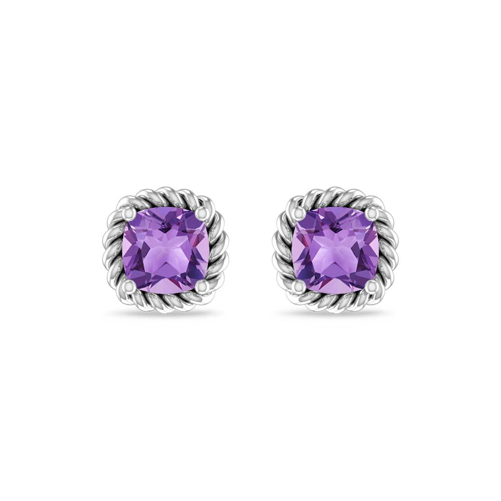 White Gold - Amethyst