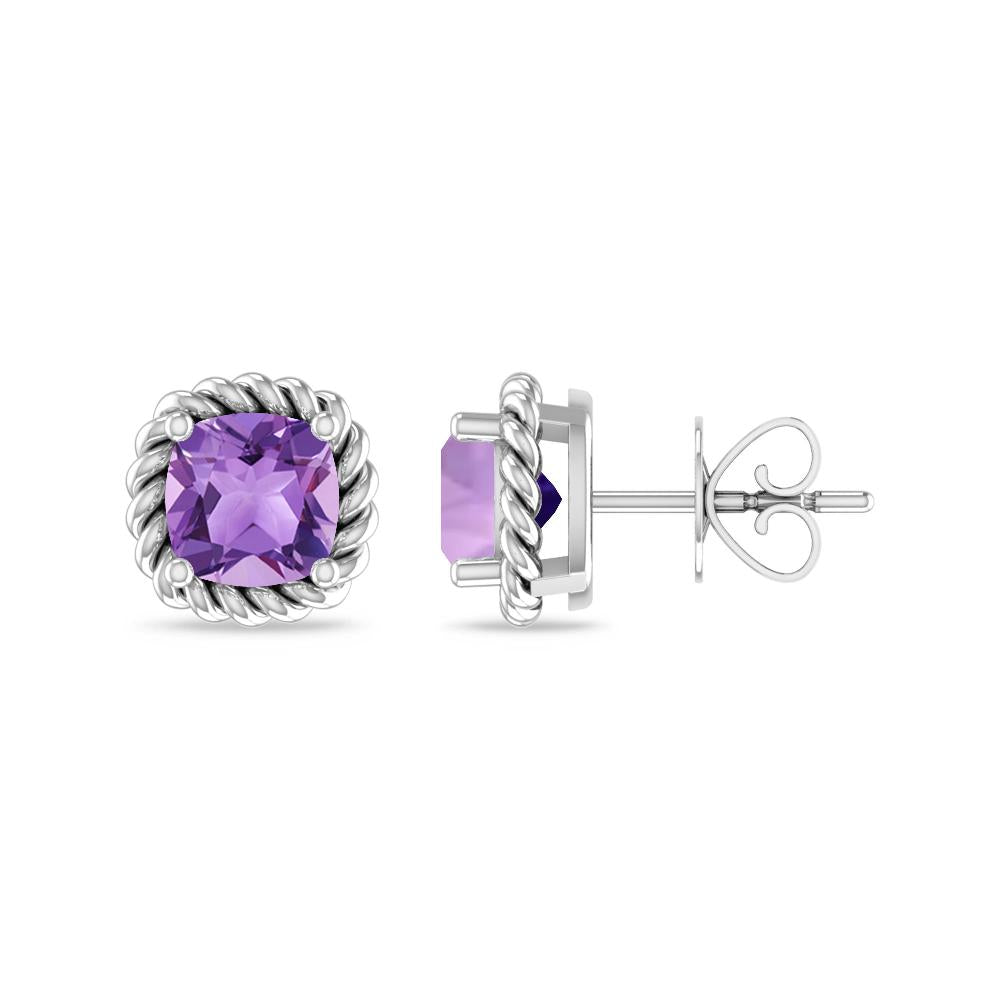 White Gold - Amethyst