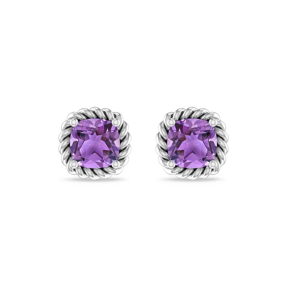 White Gold - Amethyst