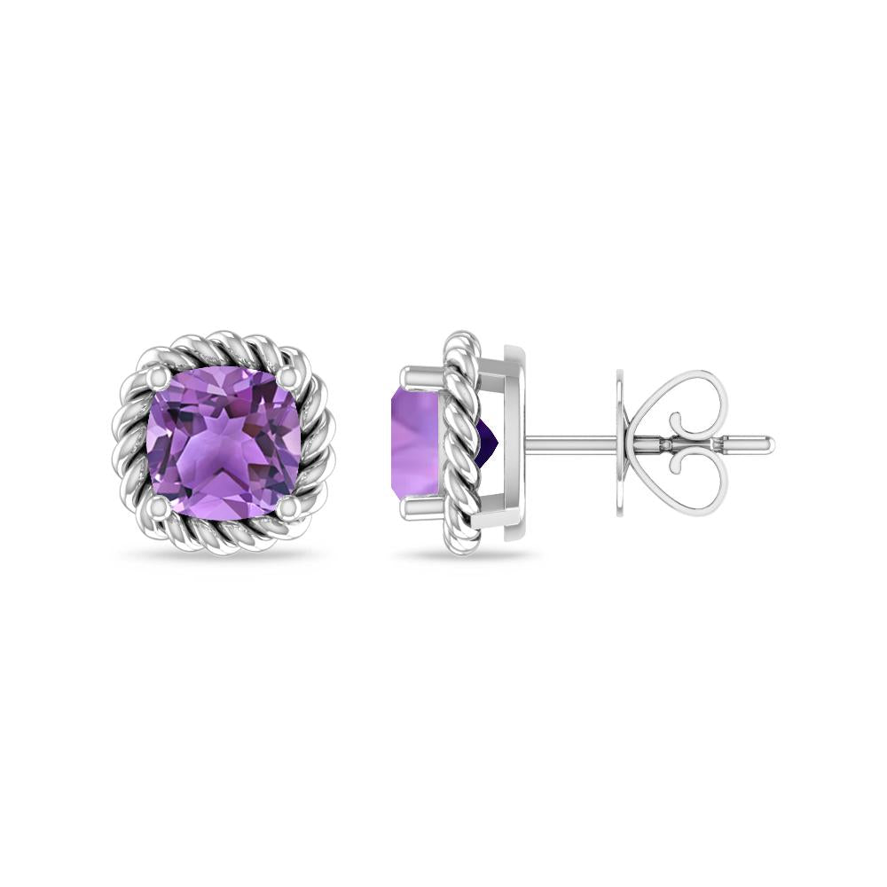 White Gold - Amethyst