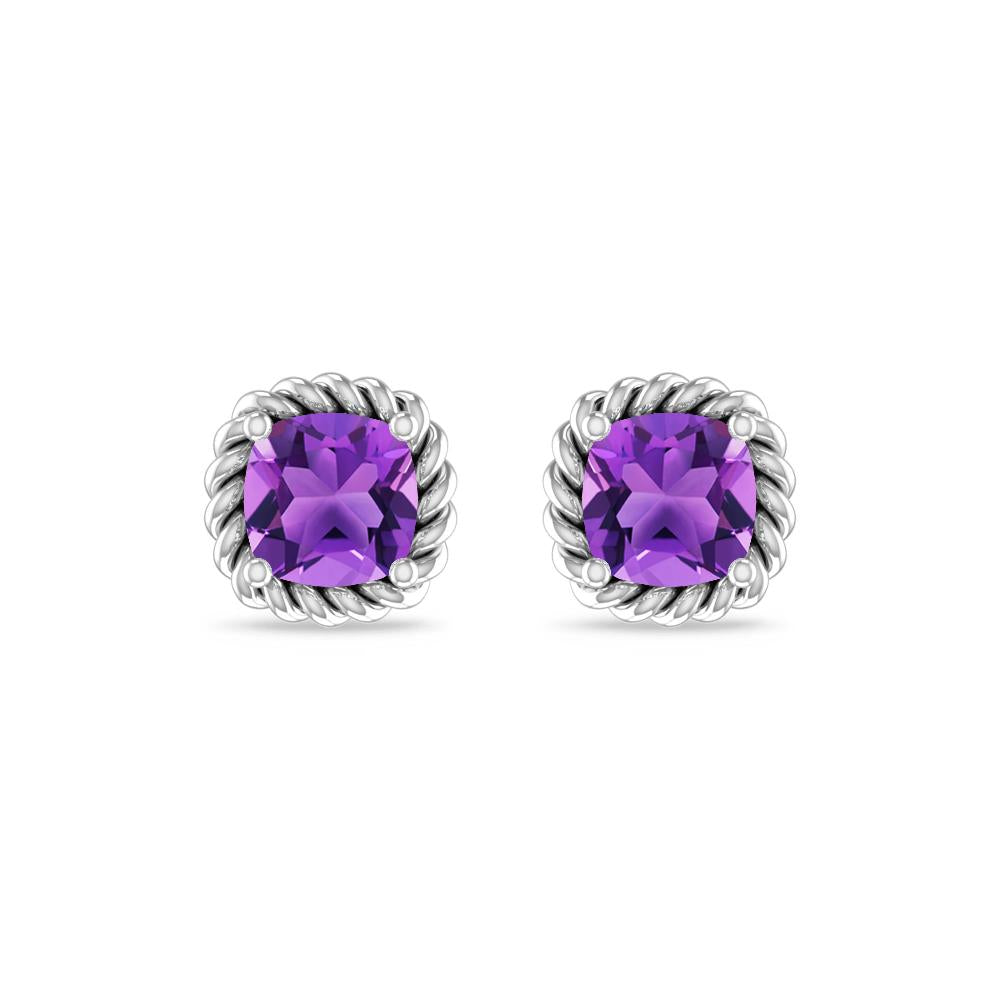 White Gold - Amethyst