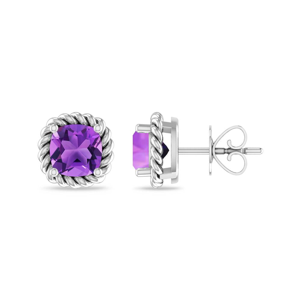 White Gold - Amethyst