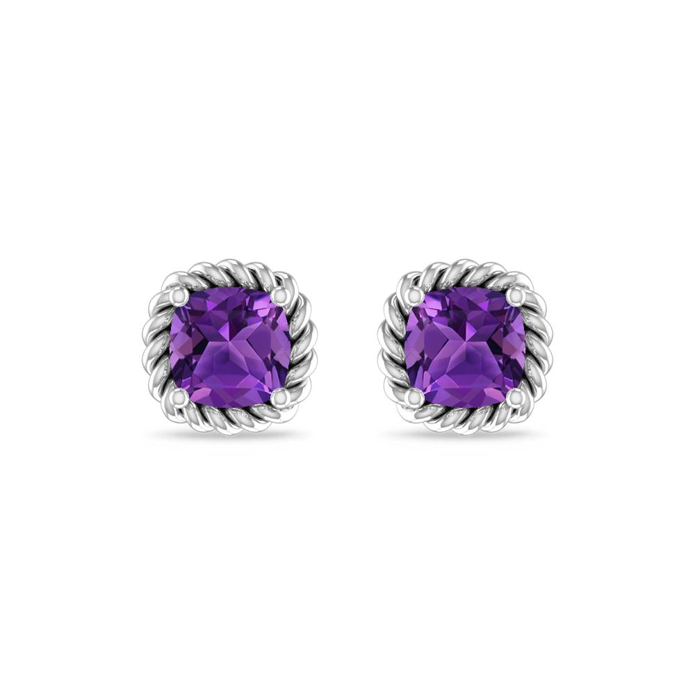 White Gold - Amethyst
