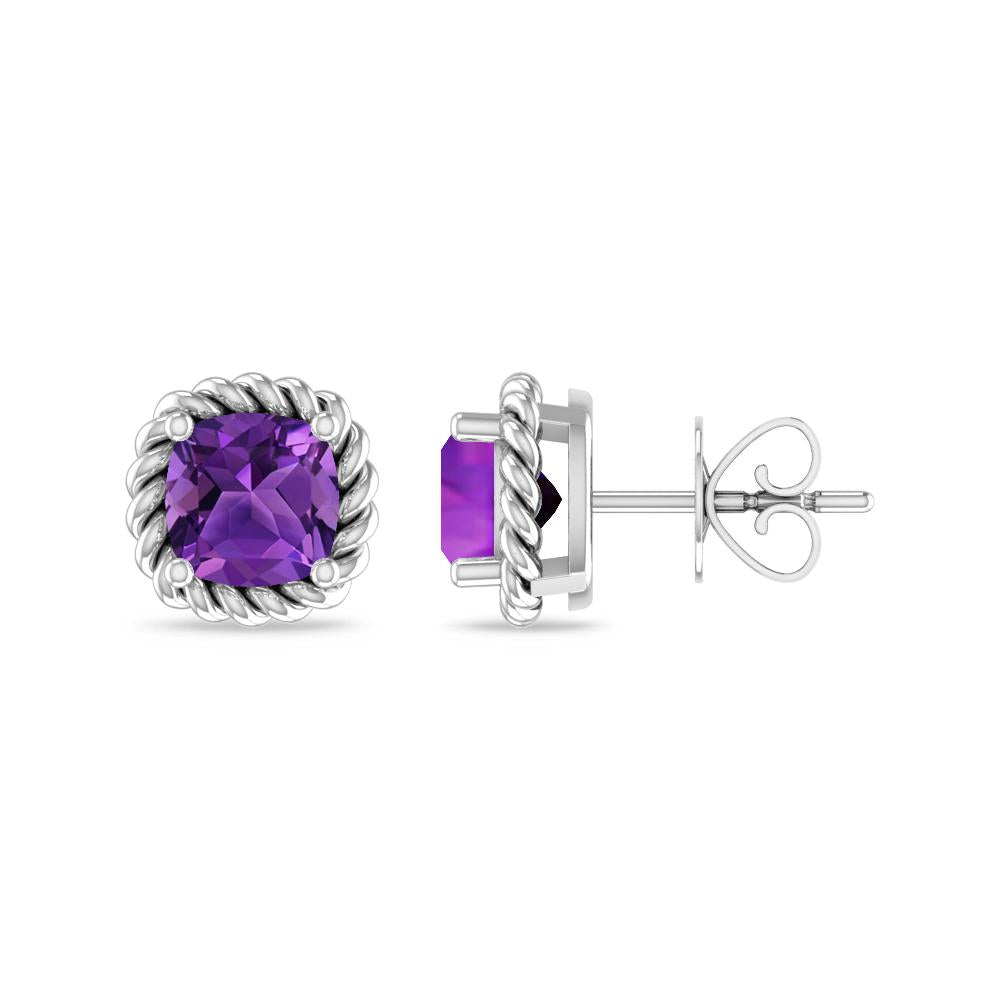 White Gold - Amethyst