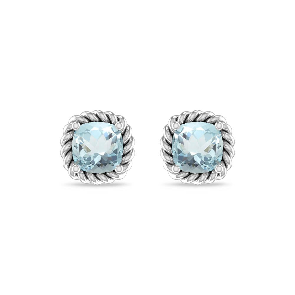White Gold - Aquamarine