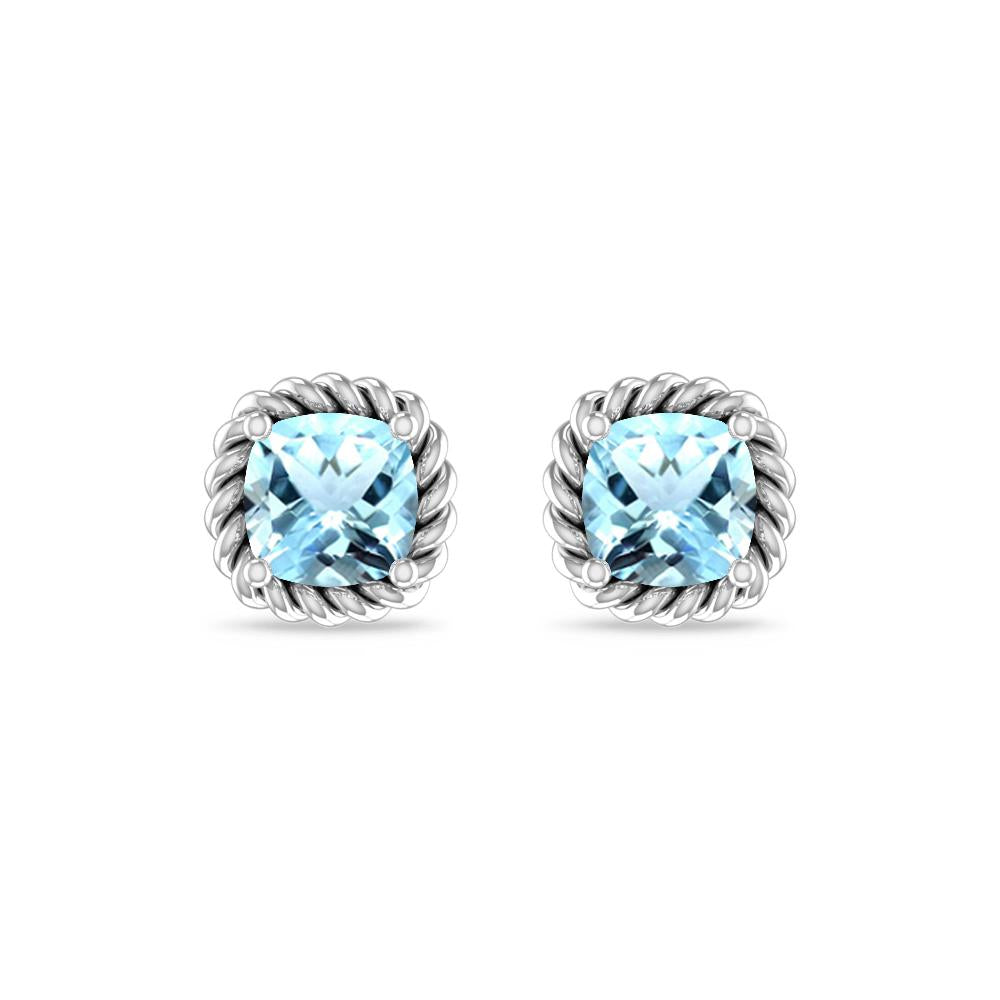 White Gold - Aquamarine