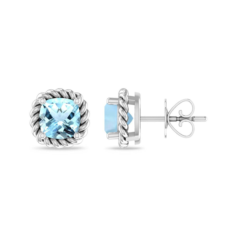 White Gold - Aquamarine