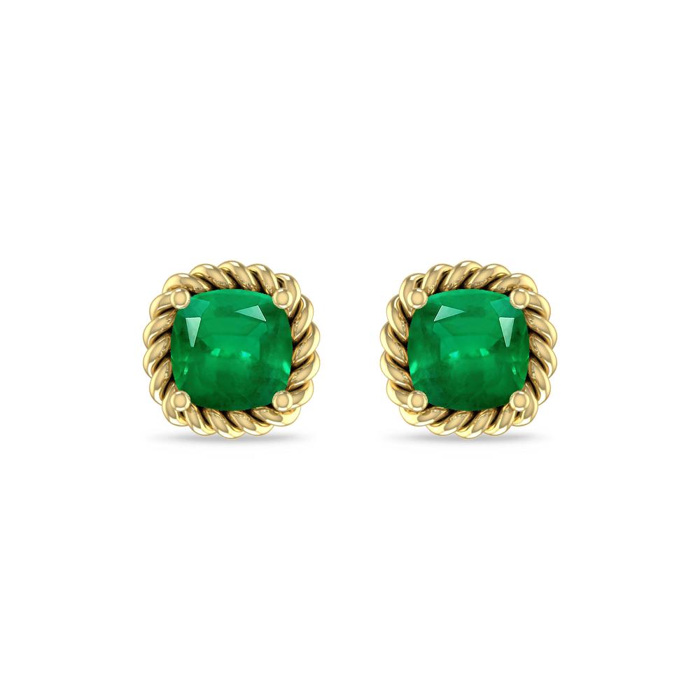 Yellow Gold - Emerald