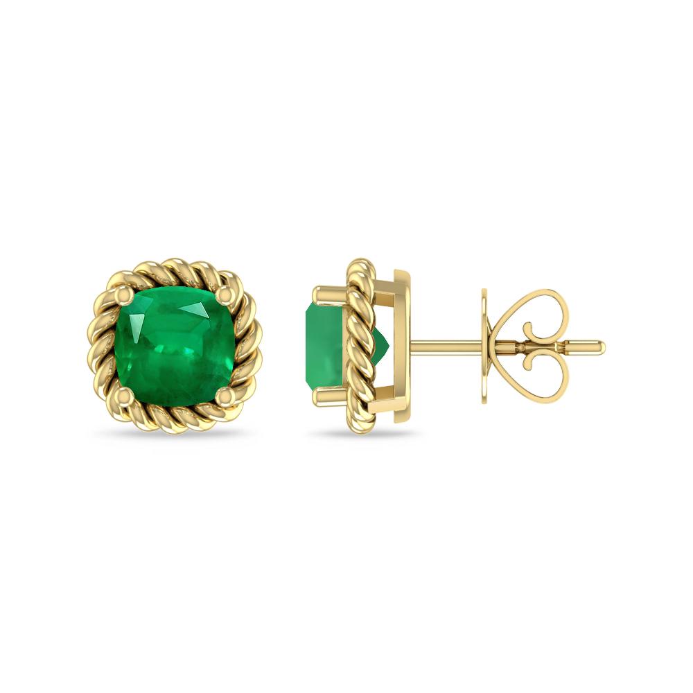 Yellow Gold - Emerald