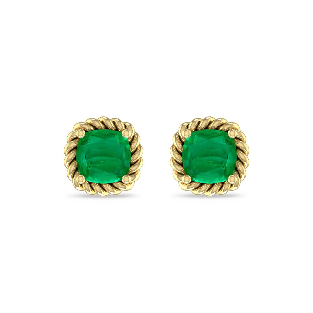 Yellow Gold - Emerald