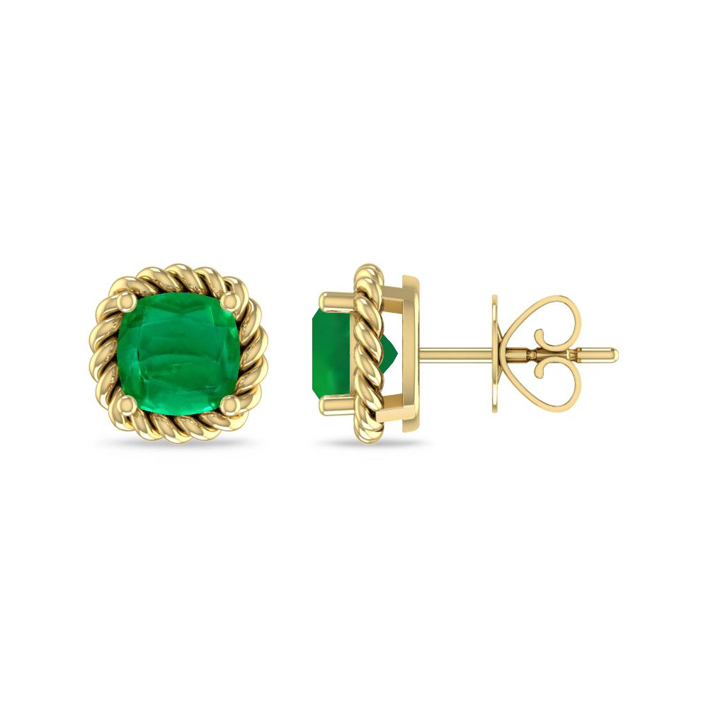 Yellow Gold - Emerald