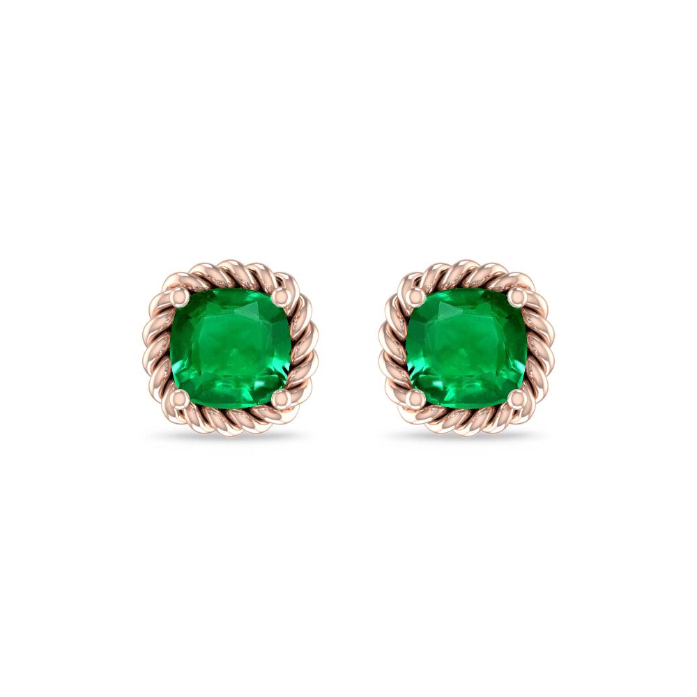 Rose Gold - Emerald