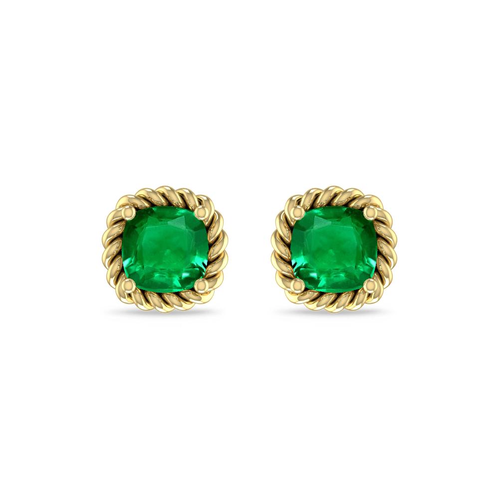 Yellow Gold - Emerald