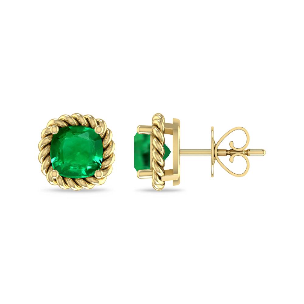 Yellow Gold - Emerald