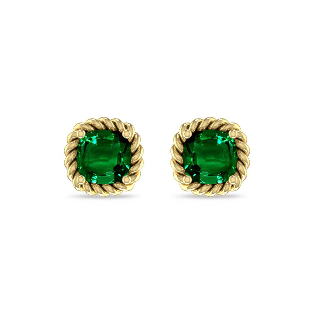 Yellow Gold - Emerald