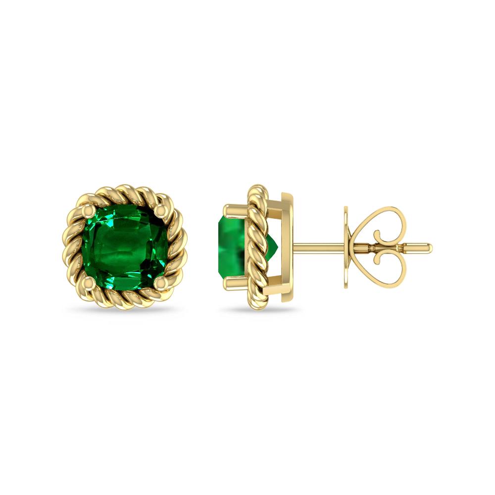 Yellow Gold - Emerald