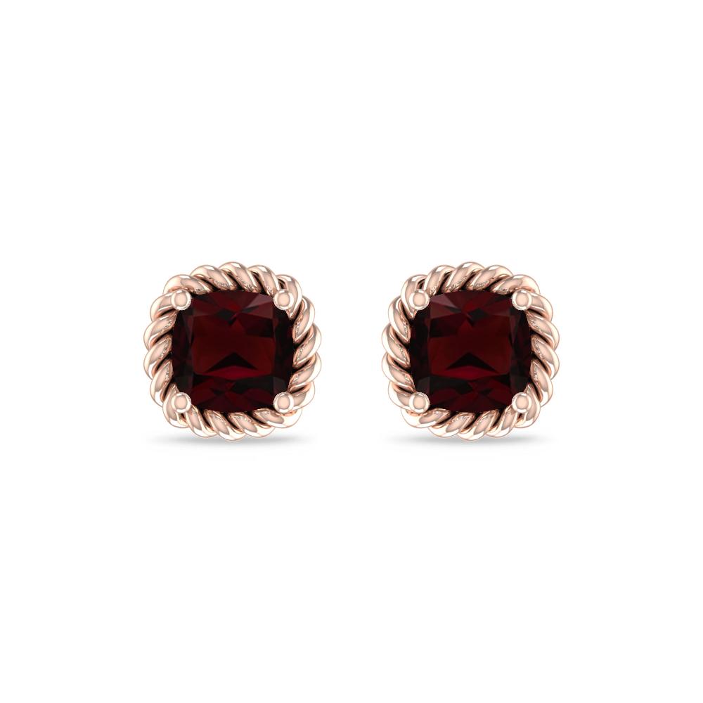 Rose Gold - Garnet