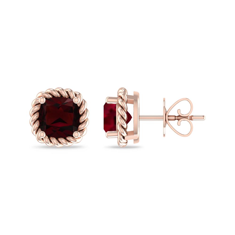 Rose Gold - Garnet