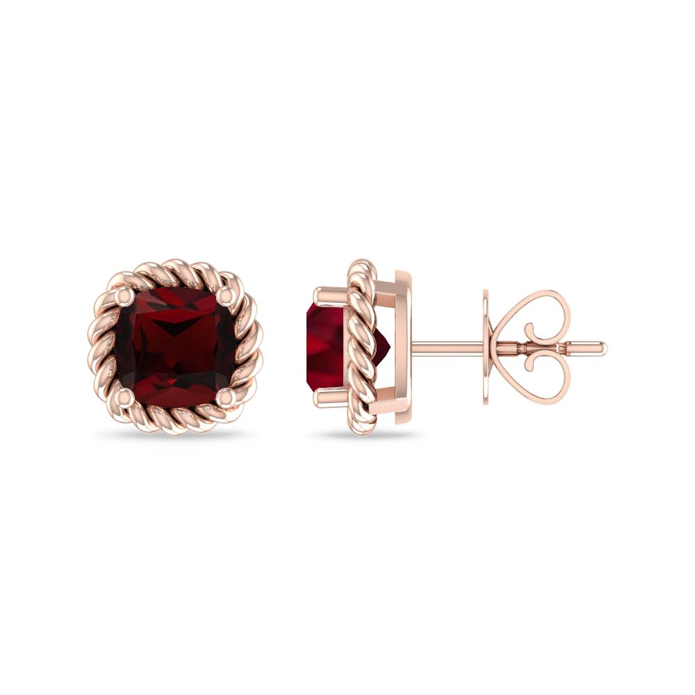 Rose Gold - Garnet