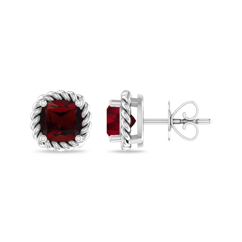 White Gold - Garnet