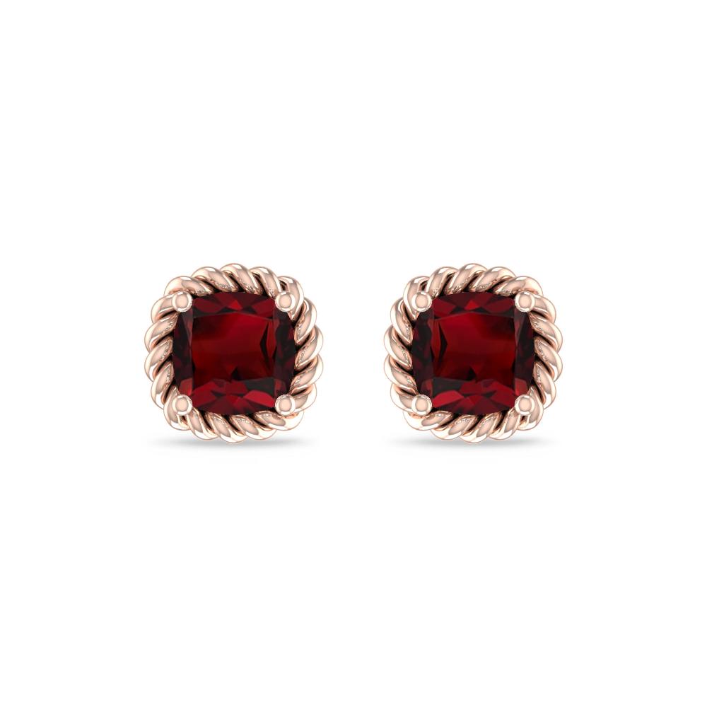 Rose Gold - Garnet