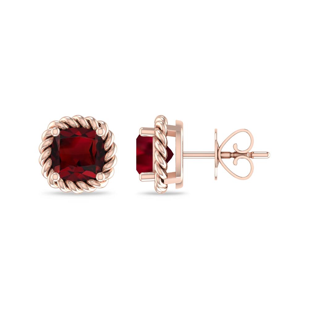 Rose Gold - Garnet