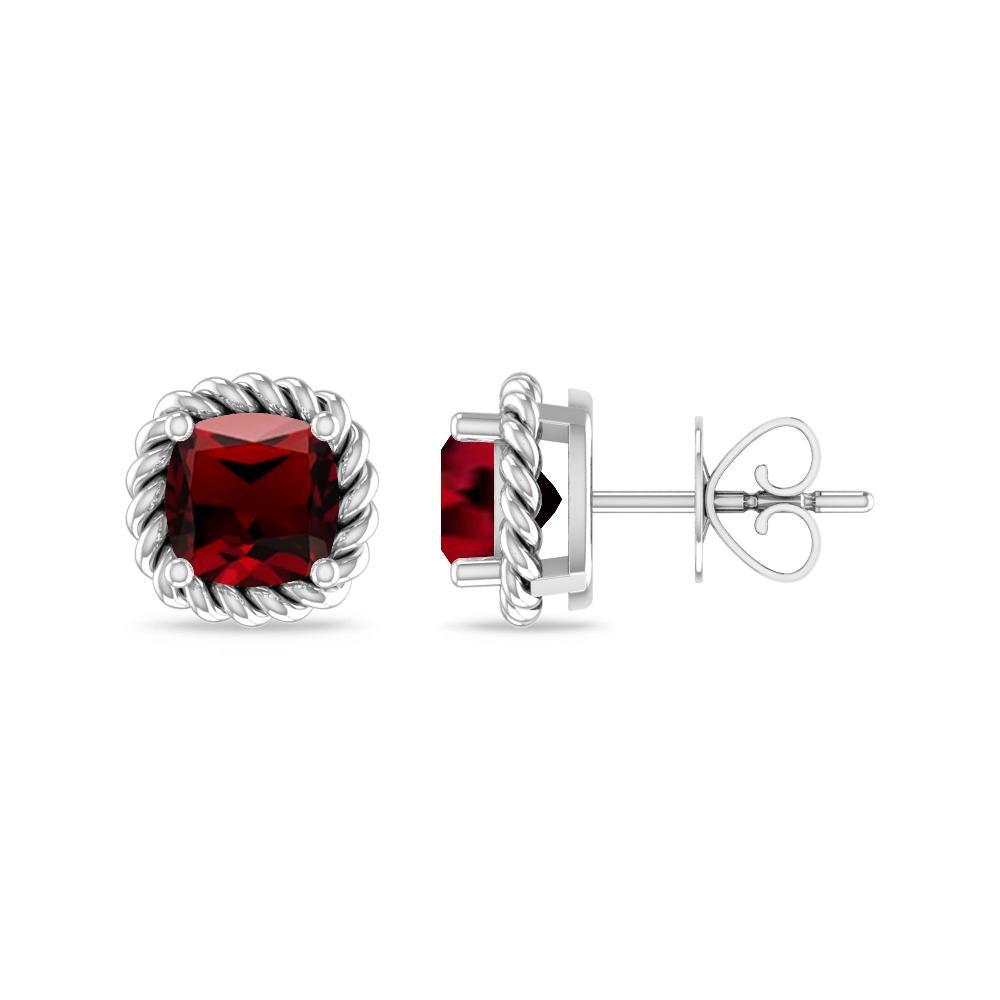 White Gold - Garnet
