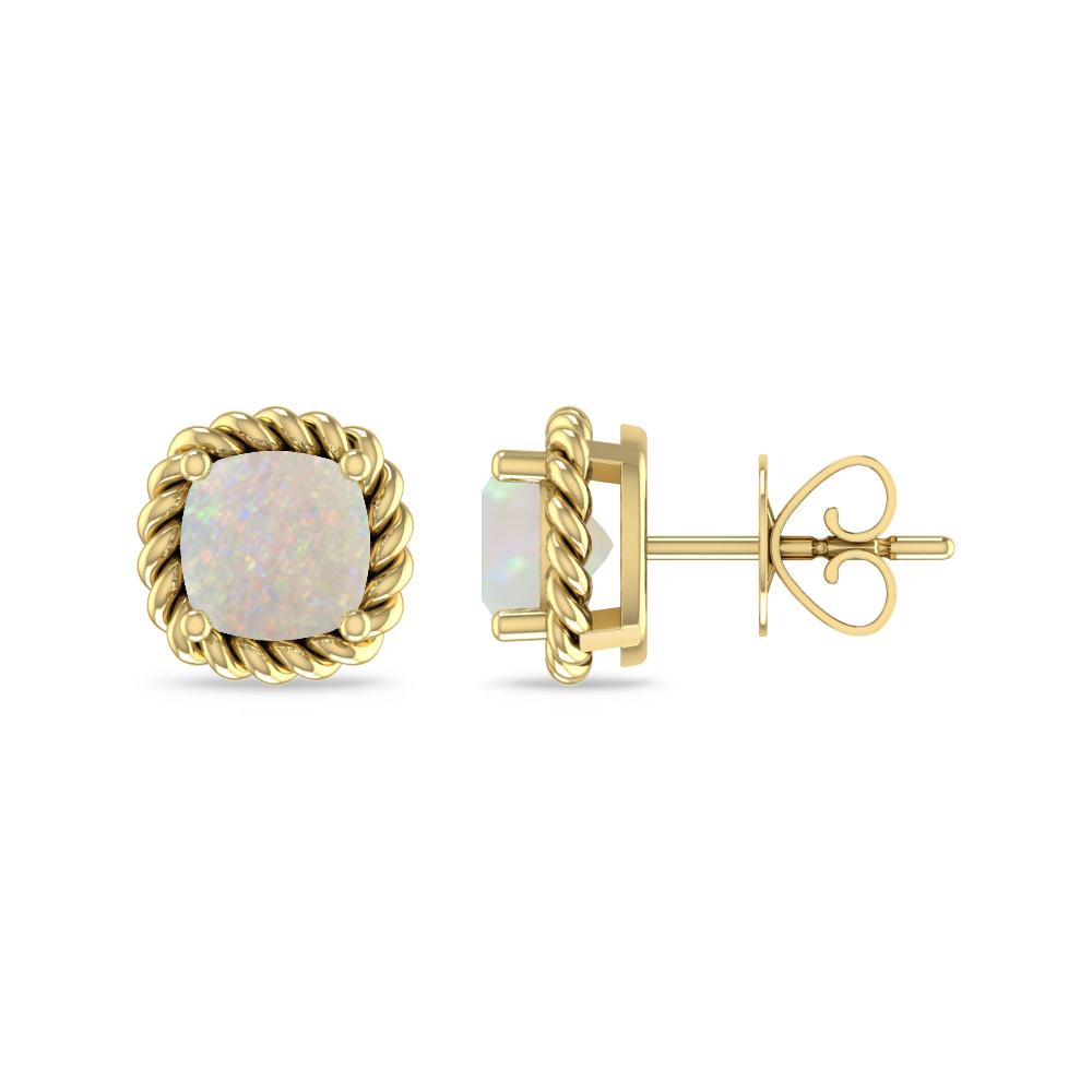 Yellow Gold - Opal