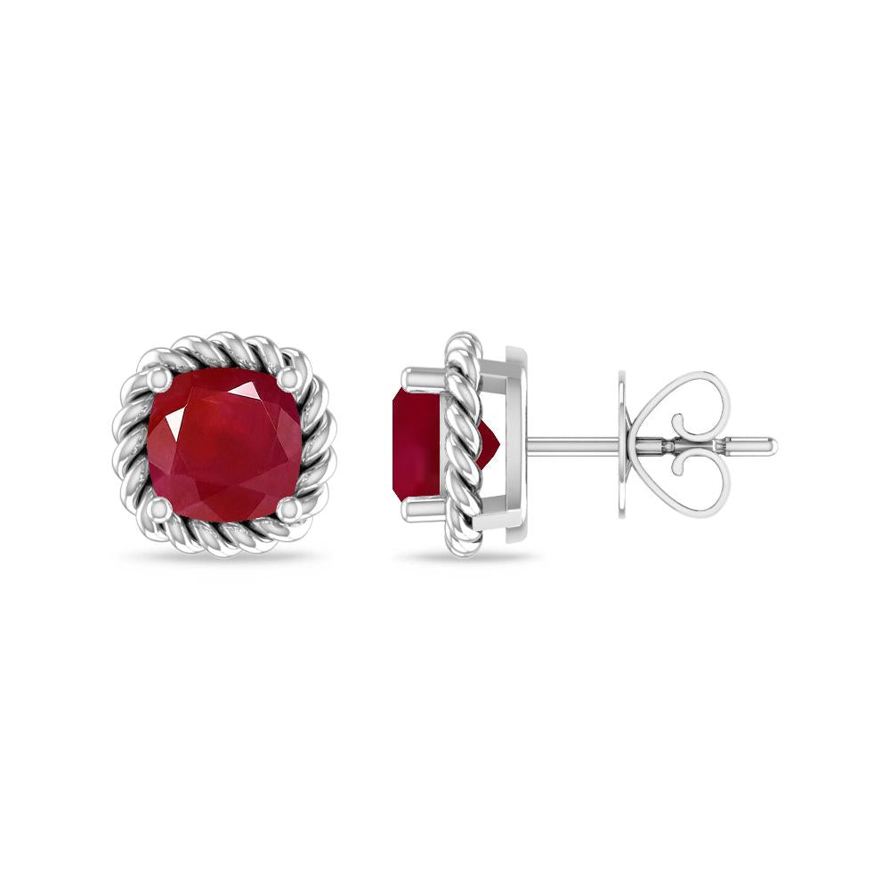 White Gold - Ruby