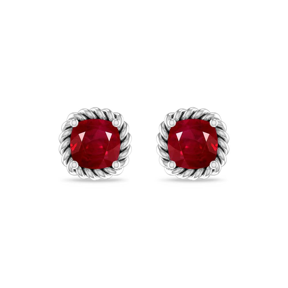 White Gold - Ruby