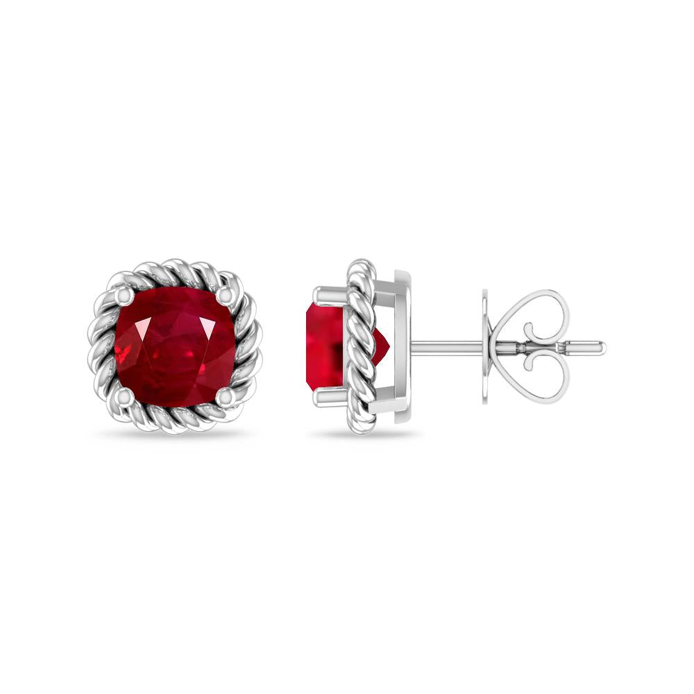 White Gold - Ruby