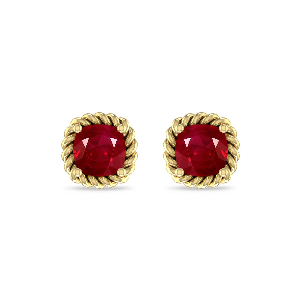 Yellow Gold - Ruby