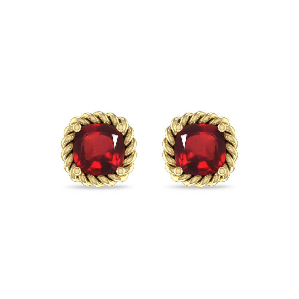 Yellow Gold - Ruby