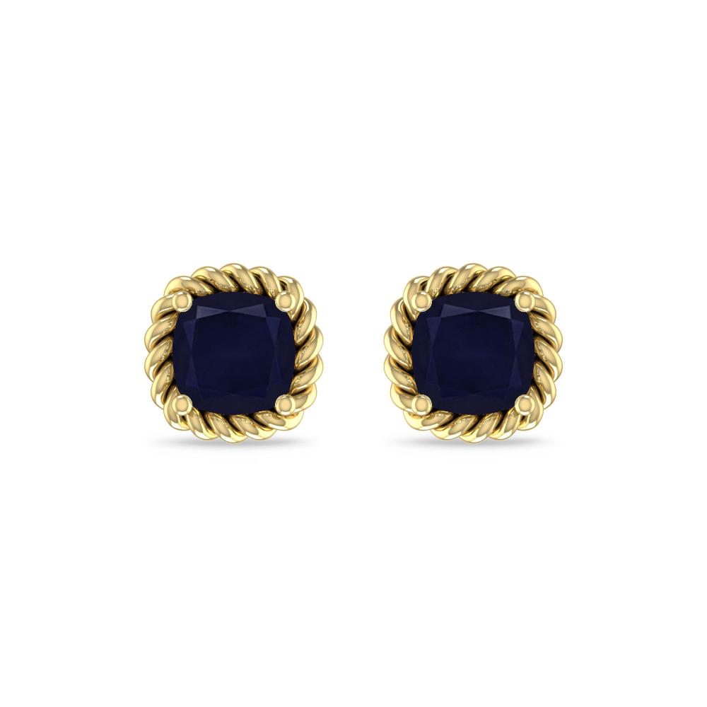 Yellow Gold - Sapphire