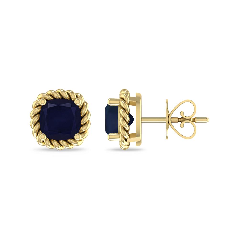 Yellow Gold - Sapphire