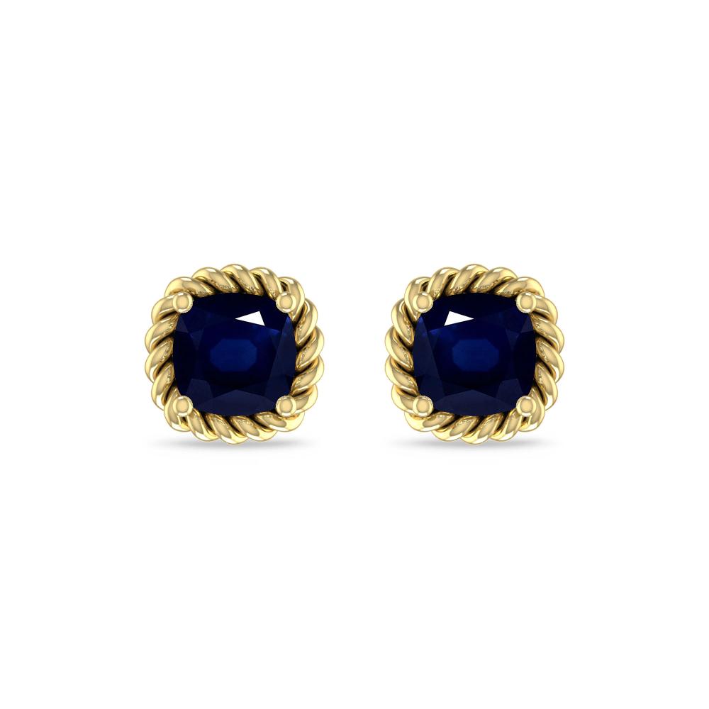 Yellow Gold - Sapphire