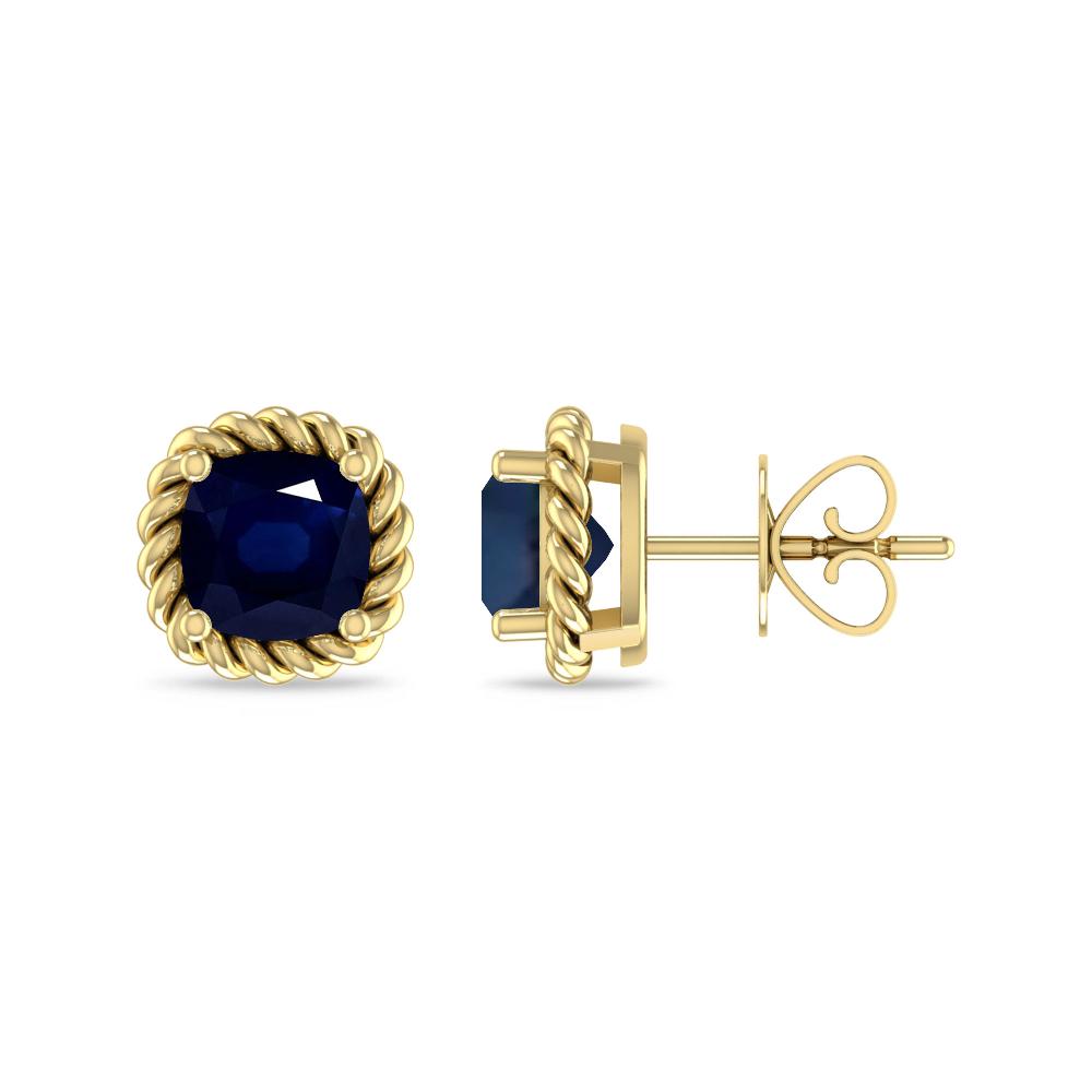 Yellow Gold - Sapphire