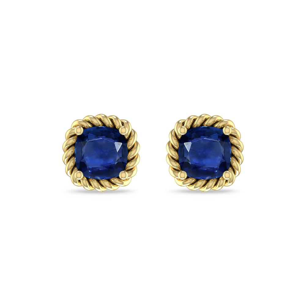 Yellow Gold - Sapphire