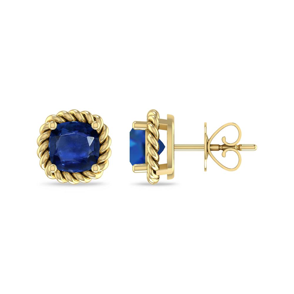 Yellow Gold - Sapphire