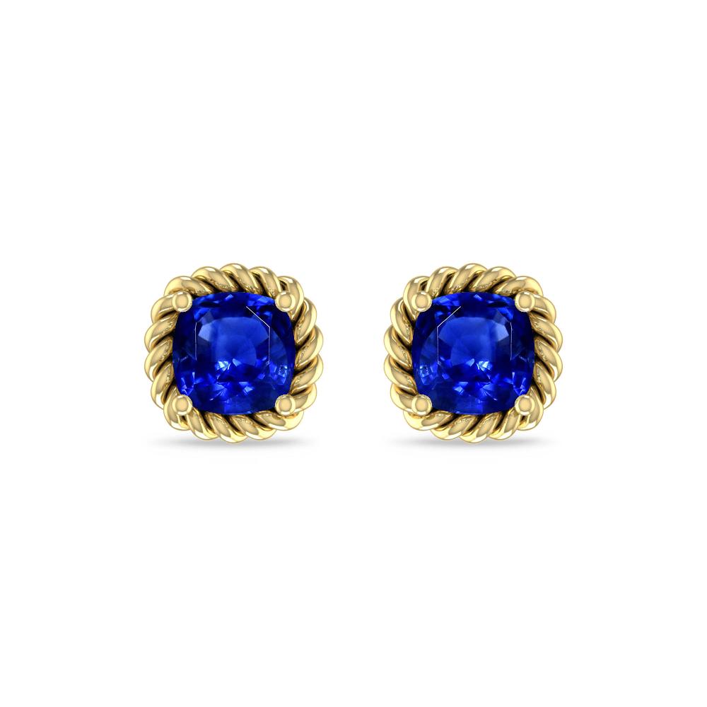 Yellow Gold - Sapphire