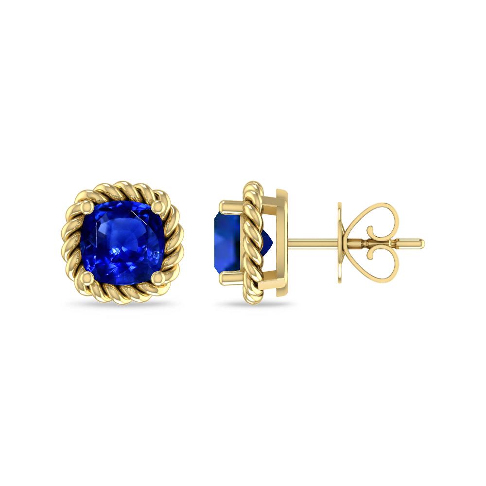 Yellow Gold - Sapphire