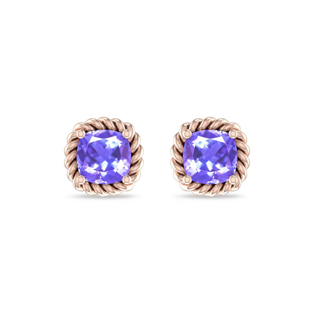 Rose Gold - Tanzanite