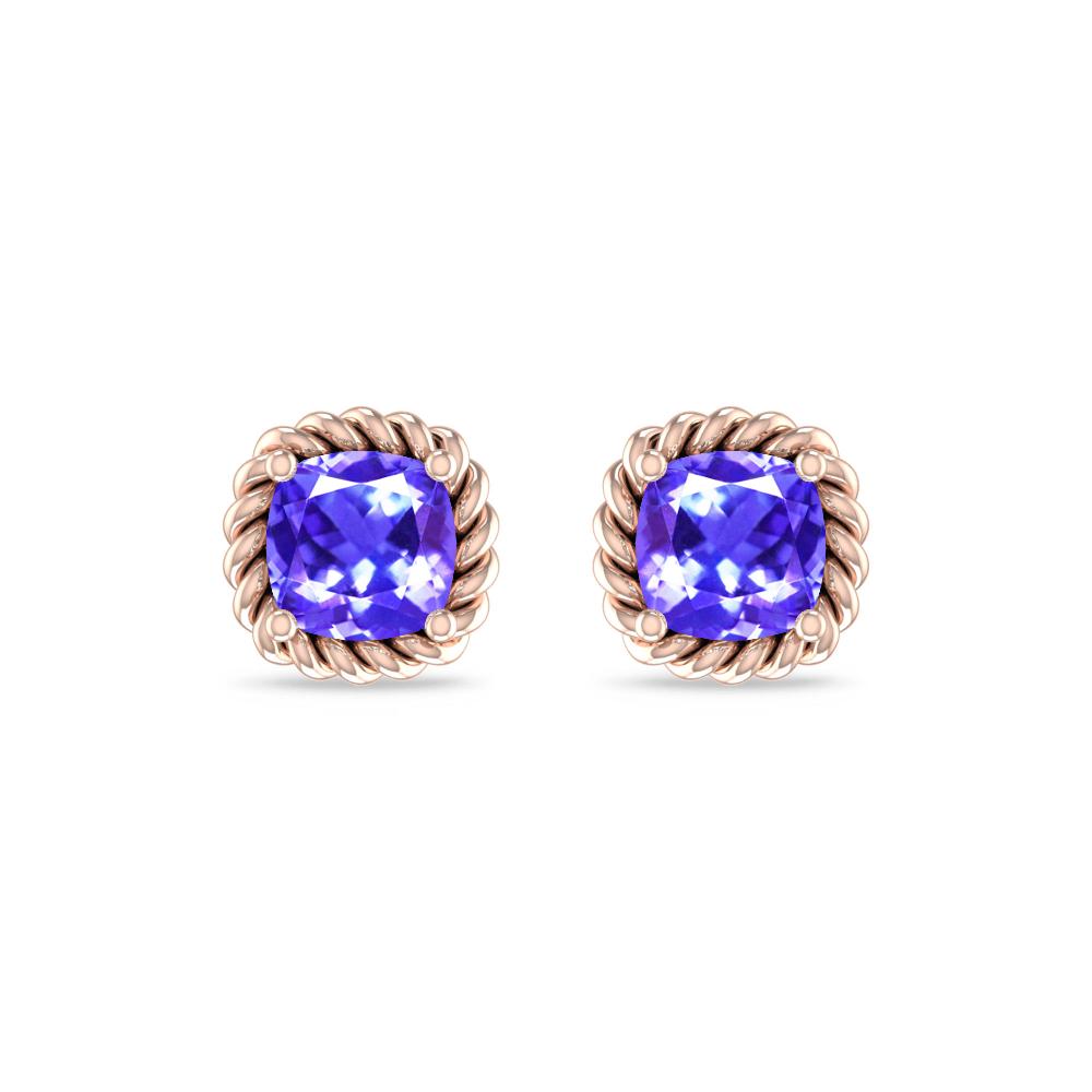 Rose Gold - Tanzanite